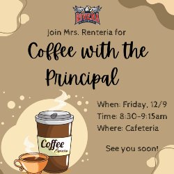 Coffee with he Principal